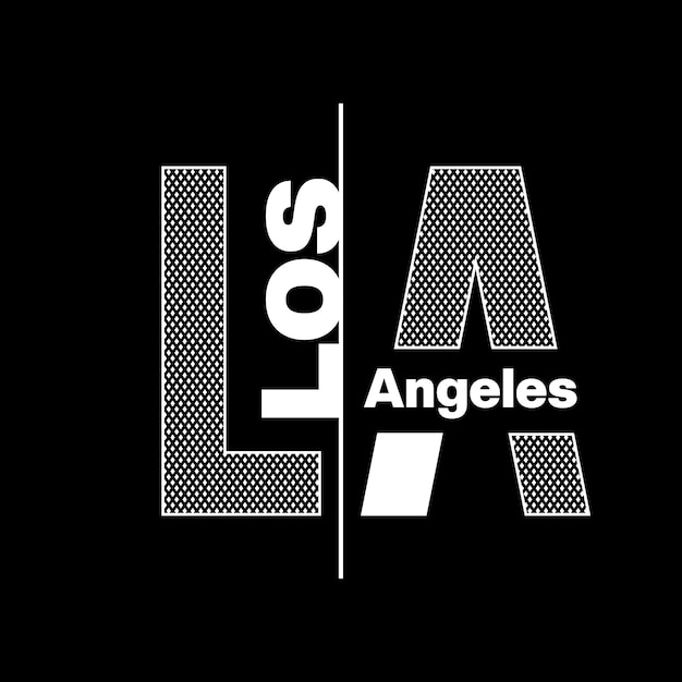 Los angeles tshirt and apparel design