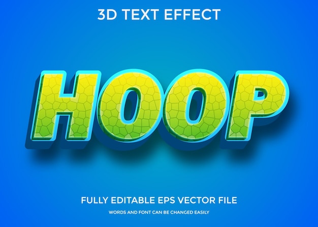 Love 3d editable text effect with eps