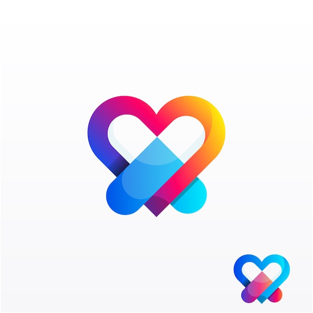 Love Gradient Logo Design