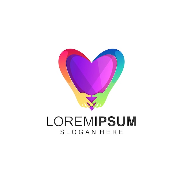 Love logo color full