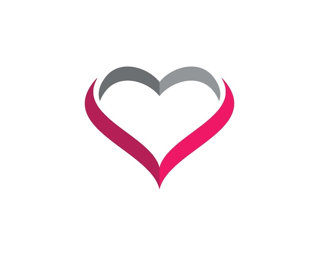 Love Logo Vector icon illustration designTemplate