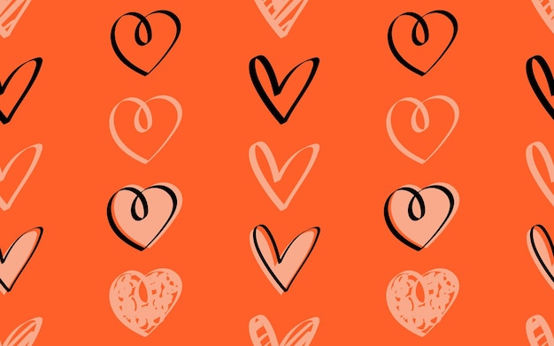 love pattern hearts the pattern seamless cute pattern with hearts seamless pattern doodle