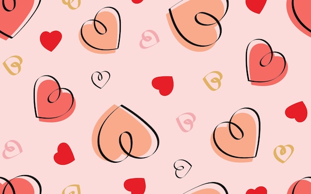 love pattern hearts the pattern seamless cute pattern with hearts seamless pattern doodle