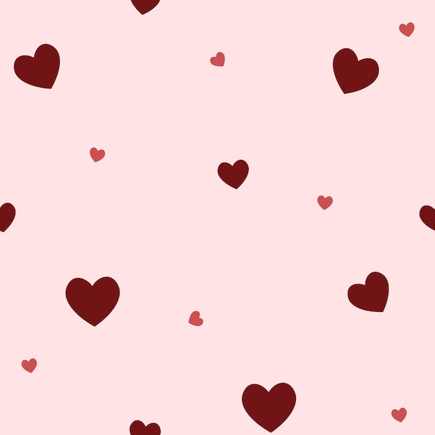 Vector love pattern