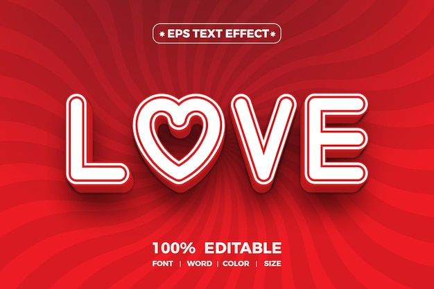 Love Text Effect