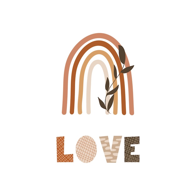 Love - typography design.