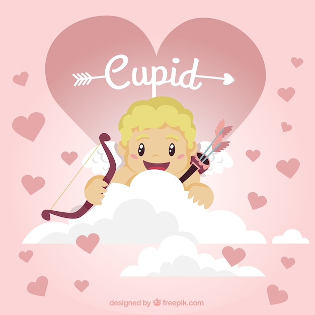 Lovely cupid illustration