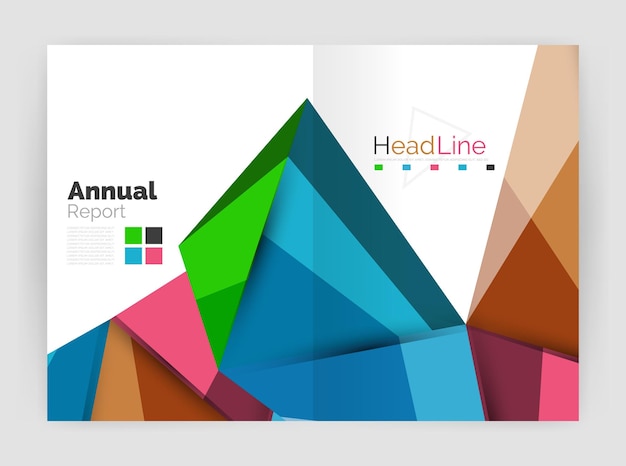 Low poly annual report