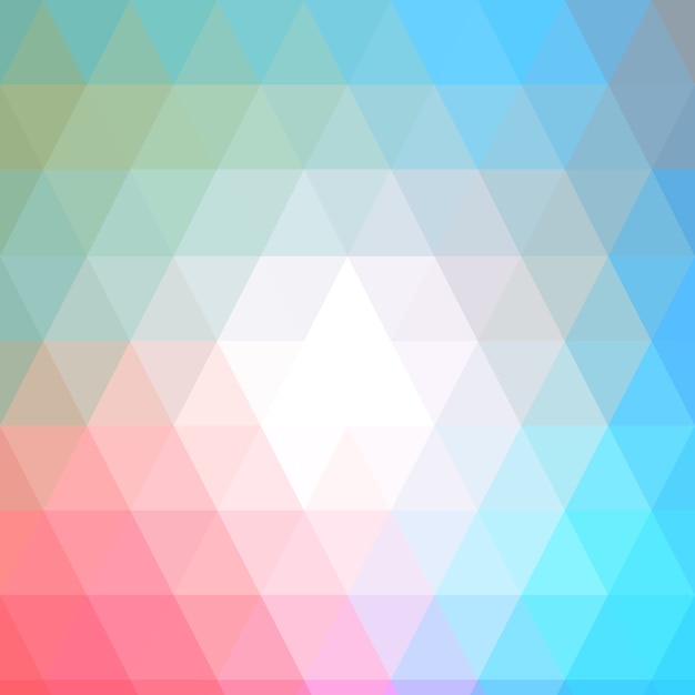 Low Poly triangular background