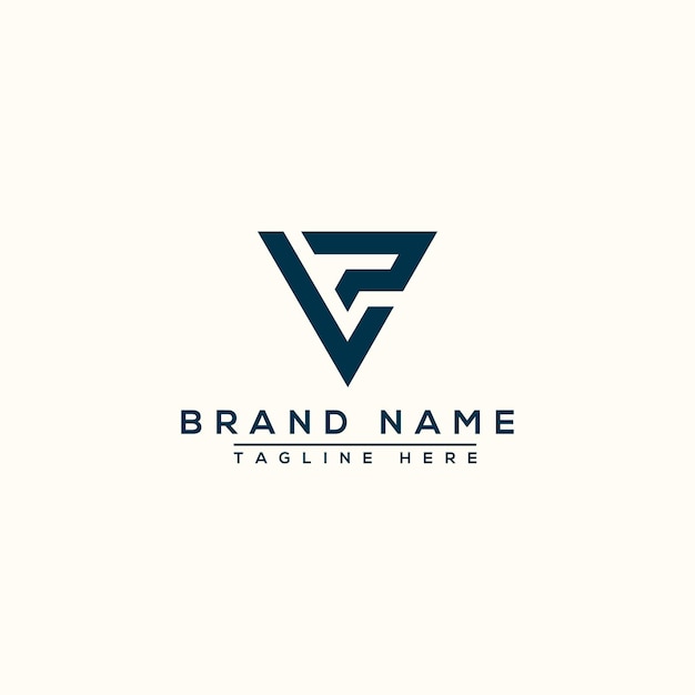 LP Logo Design Template Vector Graphic Branding Element