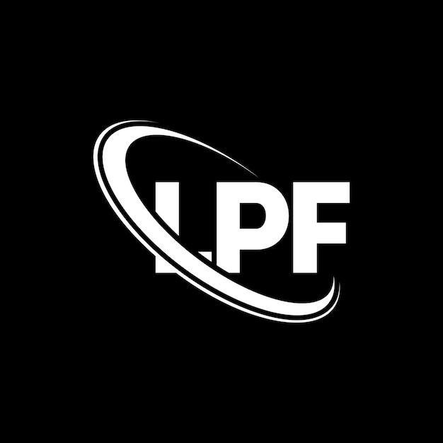 LPF logo LPF letter LPF letter logo design Initials LPF logo linked with circle and uppercase monogram logo LPF typography for technology business and real estate brand