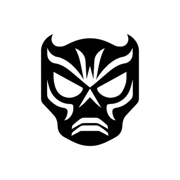 Vector lucha libre mask icon