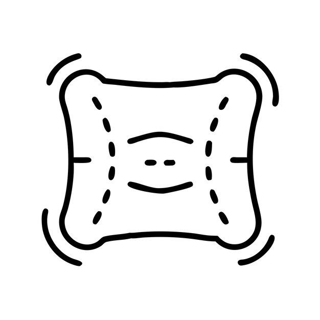 Vector lumbar pillow