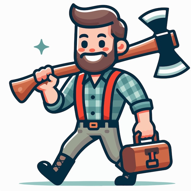 Lumberjack Vector Image