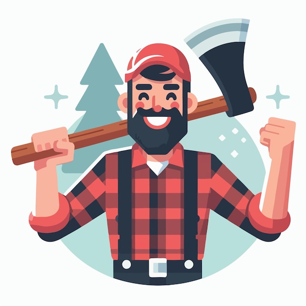 Lumberjack Vector Image