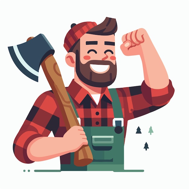 Lumberjack Vector Image