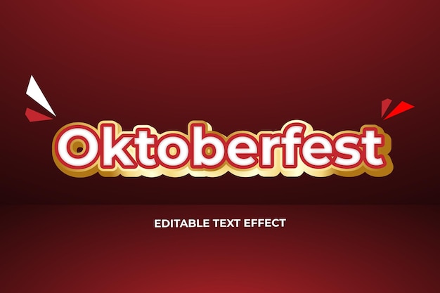 Luxur Oktoberfest Editable Text effect