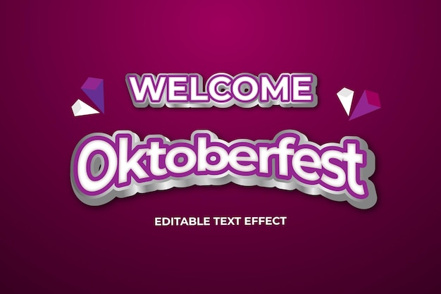 Luxur Oktoberfest Editable Text effect