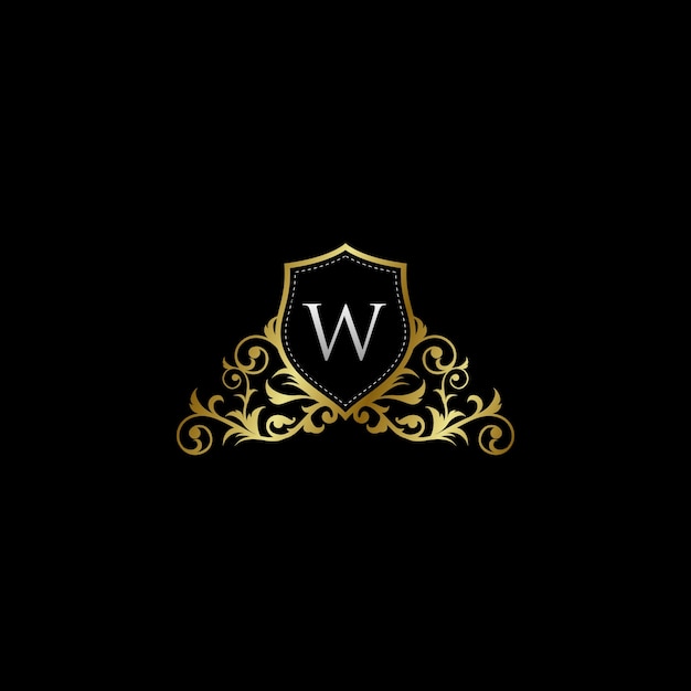 Luxurios Classy Letter W Logo