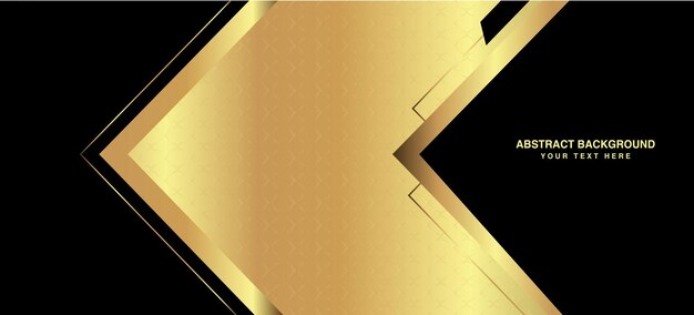 luxurious Abstract Background design illustration Black and Golden Background creative vector