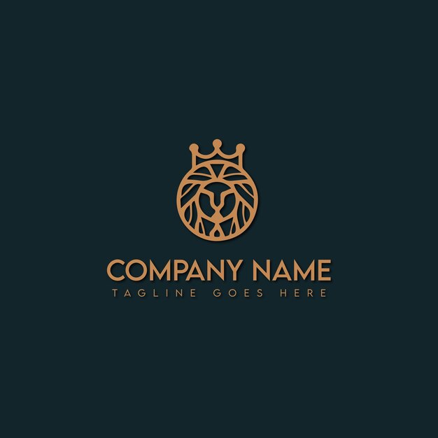 Vector luxurious logo design vector template