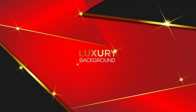 Luxurious modern abstract dark and golden line background