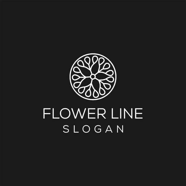 Luxurious Nature floral leaf ornament logo icon design template elegant beauty spa yoga cosmeti