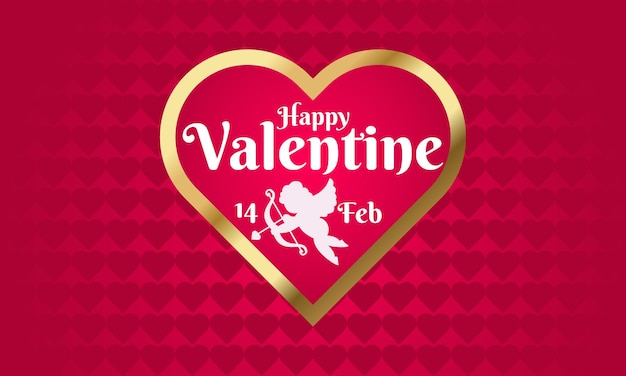 Luxurious valentines day wallpaper red background