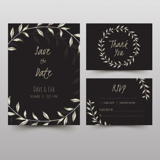 Luxurious Wedding Invitation 