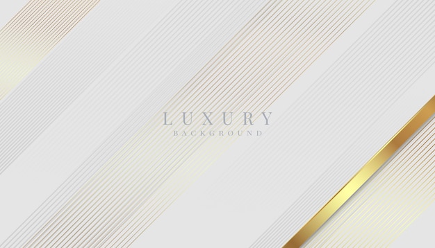 Luxurious white background with sparkling gold and glitter modern elegant abstract background