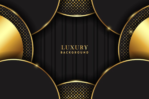 Luxury Abstract Golden Grey Background