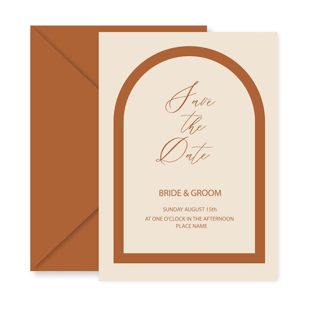 Luxury arch wedding invitation card background  for wedding and vip cover template