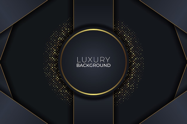 Luxury Background Dark and Blue Style