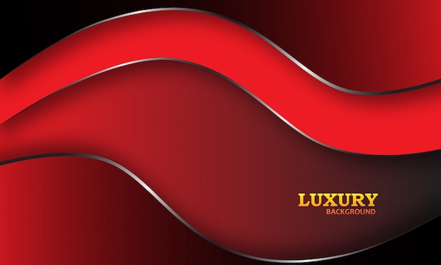 Luxury black and red background 