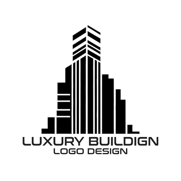 Luxury Building vector logo design