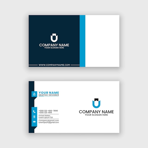 Luxury business card design template