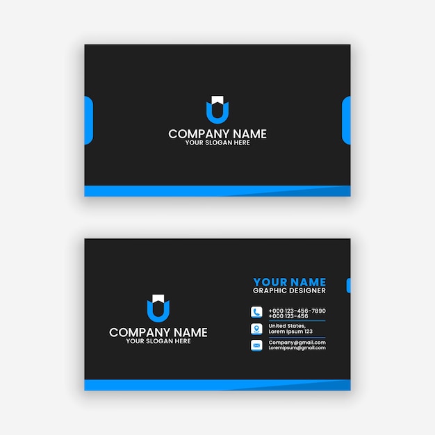 Luxury business card design template