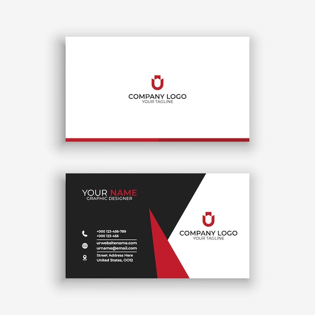 Luxury business card design template