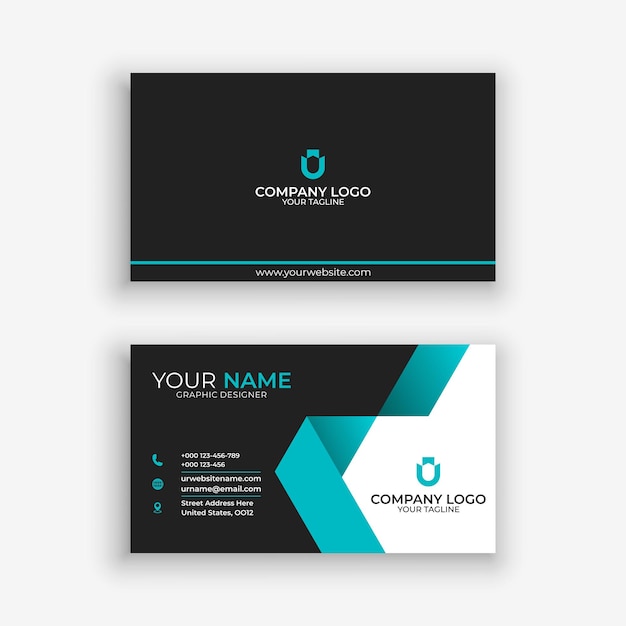 Luxury business card design template