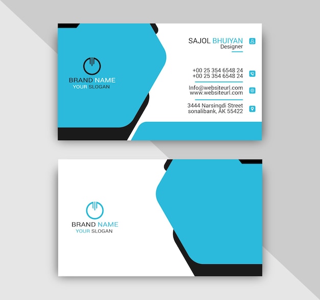 Luxury business card design templates