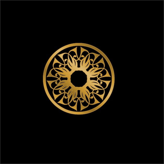 luxury circle vector