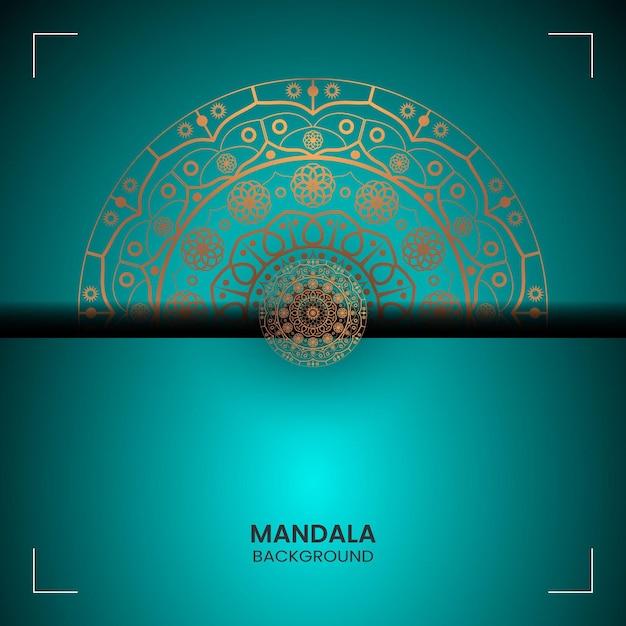 Luxury Colorful Mandala Background design