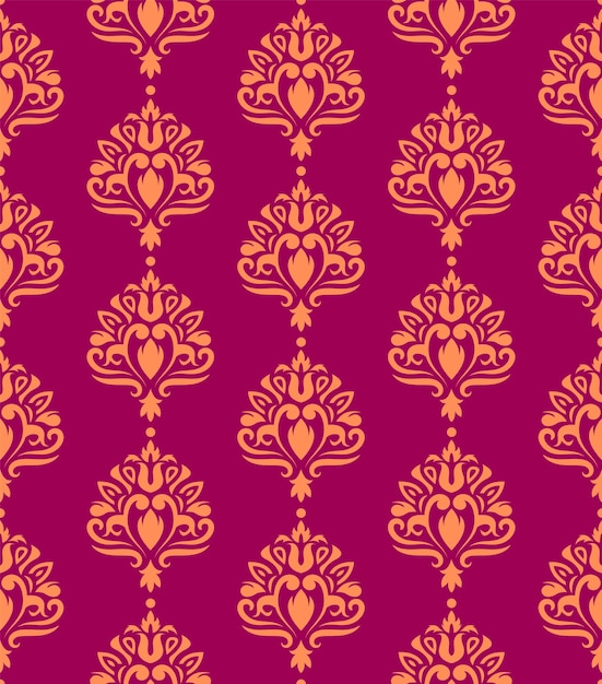 Luxury damask seamless pattern ornament, royal victorian texture