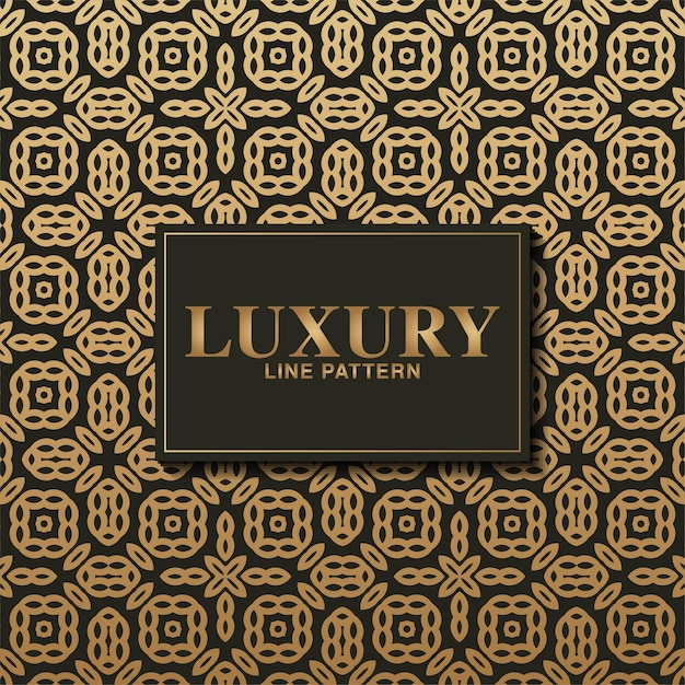 Luxury dark seamless pattern background