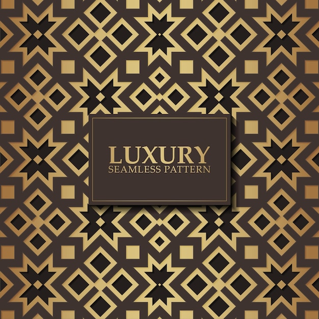 Luxury dark seamless pattern background