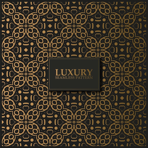 luxury dark seamless pattern background