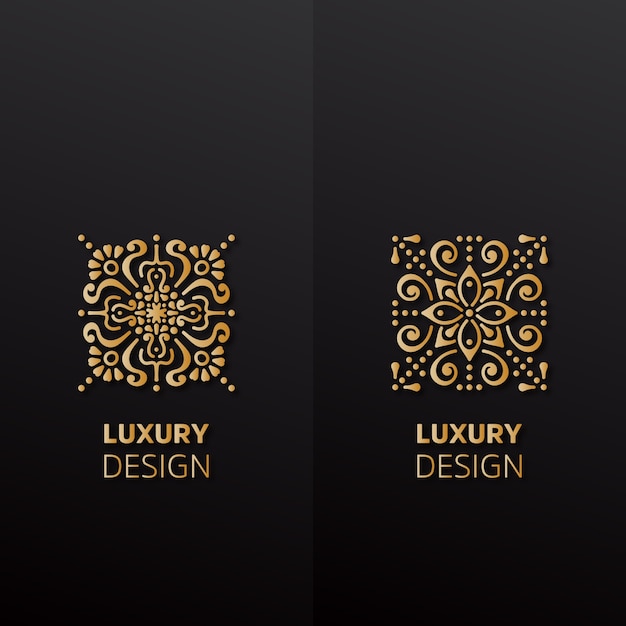 Luxury design ornaments