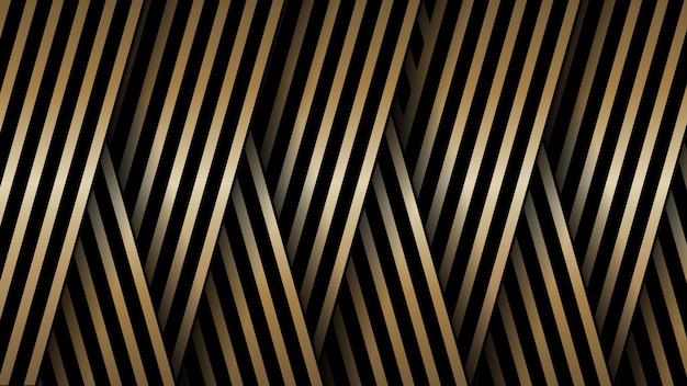 Luxury diagonal gold line abstract background