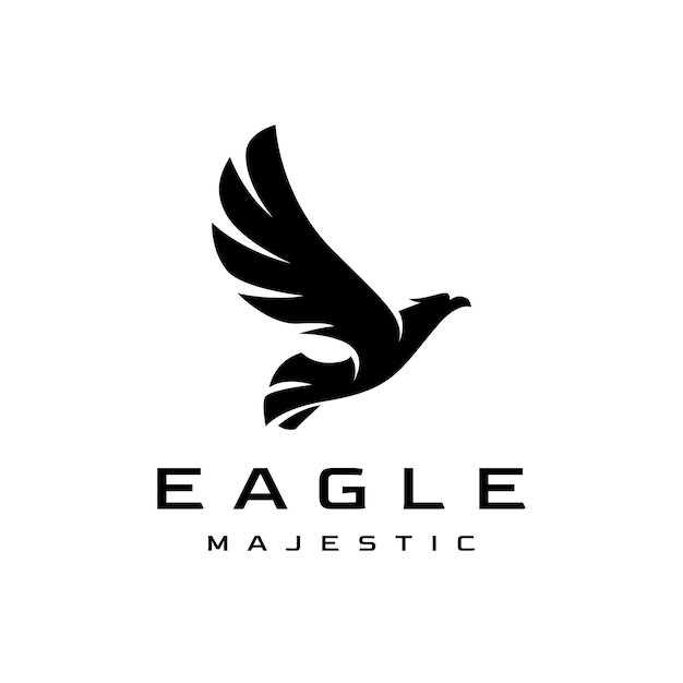 Luxury Eagle Logo Design Template Vector Illustration