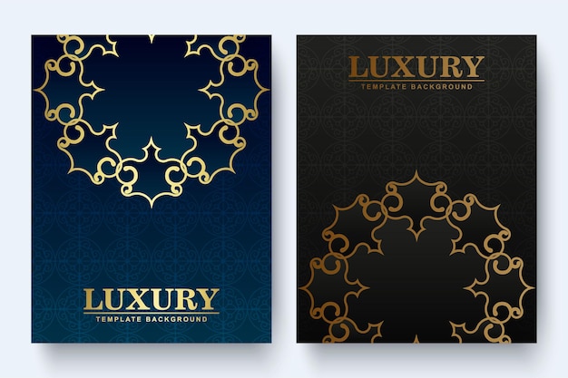 Luxury ethnic pattern style cover